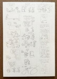 Jeff Kinney, Greg Heffley - A Diary of a Wimpy Kid, in AVB Trainer's Jeff  Kinney Comic Art Gallery Room