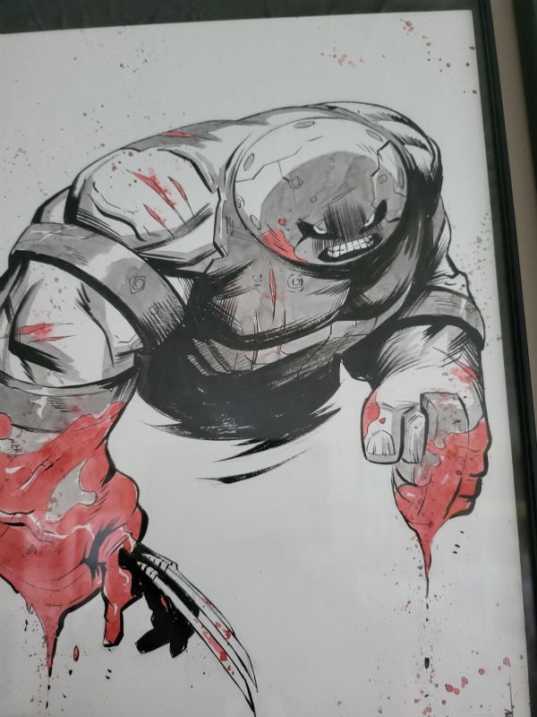 Juggernaut In James Bobbitts Kevin Shah Comic Art Gallery Room 9753