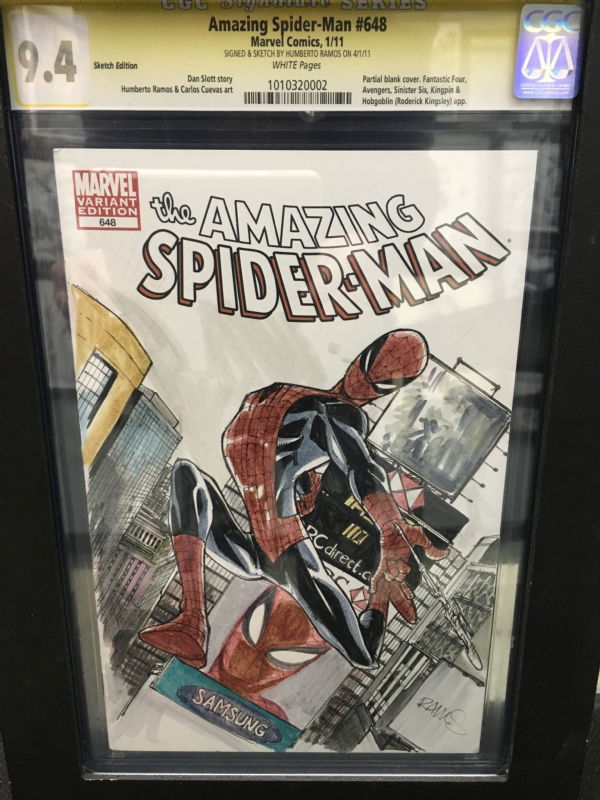 Spider-Man, in Neil D's Spider-Man Comic Art Gallery Room