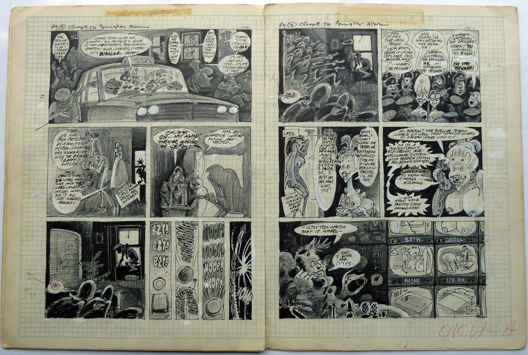 Annie Fannie prelim - pages 2-3, in Scott Eder's Kurtzman, Harvey Comic ...