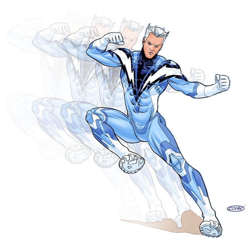 #19 Quicksilver Redesign , in Scott Cohn's REDESIGN WEDNESDAY Comic Art ...