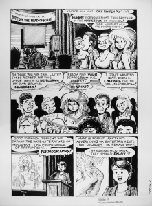 Larry Welz  Cherrys Jubilee (Last Gasp, 1992), Pg 3  Comic Art