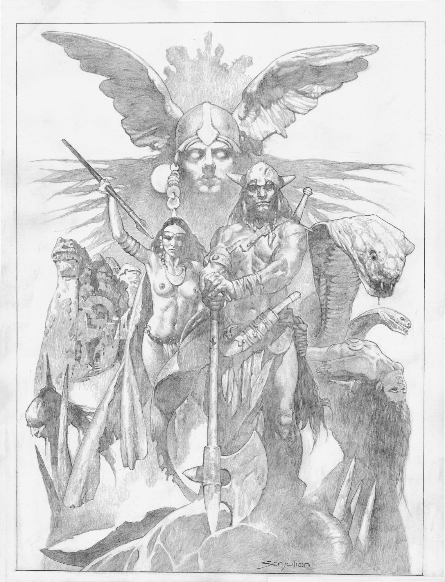 Comic Art Shop Corner4art Gallery s Comic Art Shop Conan The comic-art-shop-corner4art-gallery-s-comic-art-shop-conan-the