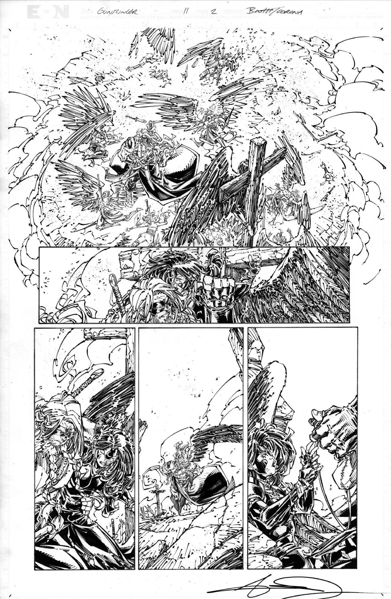 Gunslinger Spawn Issue 11 Page 2, in Dan Meador's Gunslinger Spawn ...