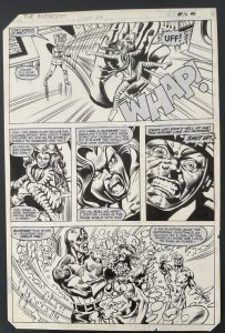 Alan Weiss inks by Dan Green Avengers 216 page 16 (1981)  Original Art Comic Art
