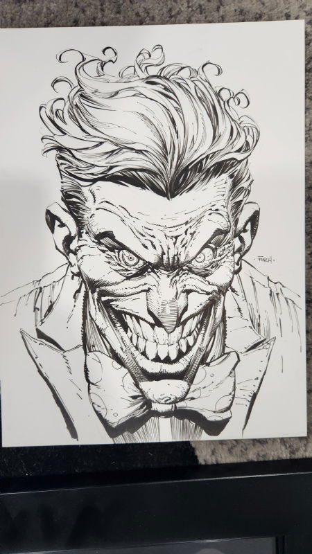 Joker Commission , in Chris Michel's Batman Commission Art Comic Art ...