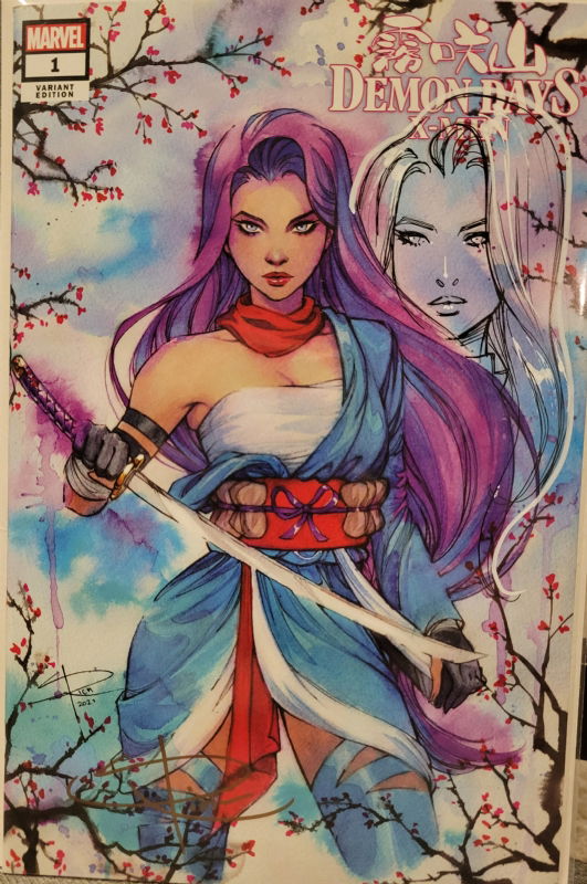 Sabine Rich Psylocke Remarque, in Christian Mayer's General Art Comic ...