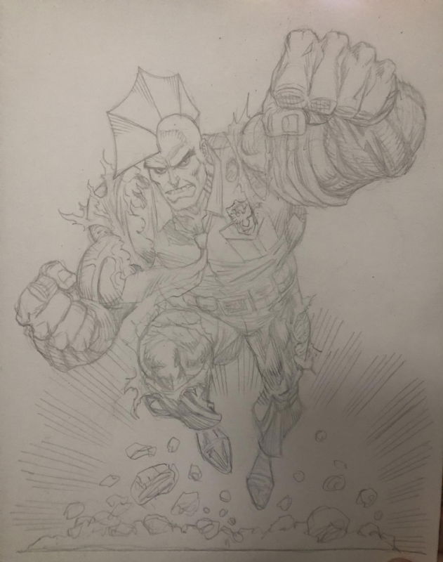 Savage Dragon Commission - Pencils, in James Ulizza's Savage Dragon ...