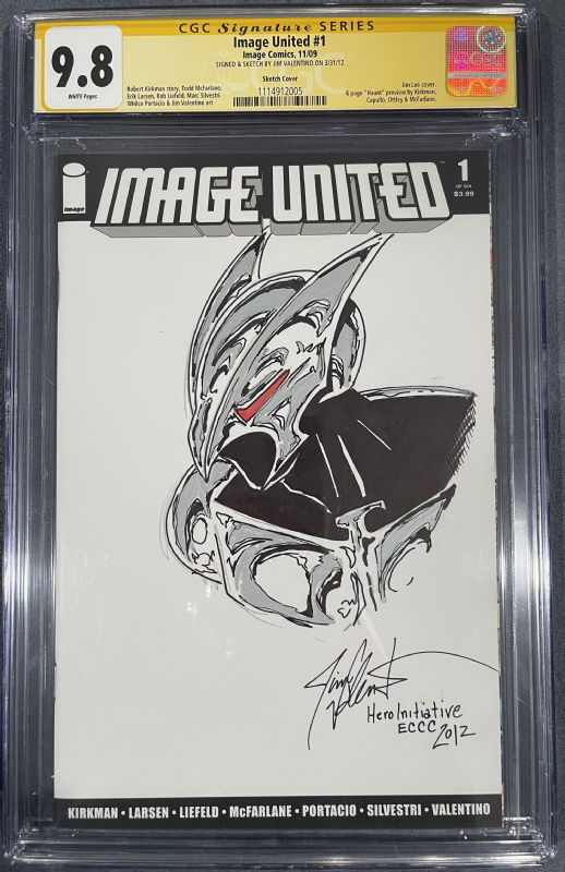 Jim Valentino Shadowhawk Colored Sketch Cover, in Dan Saitta's Sketch ...