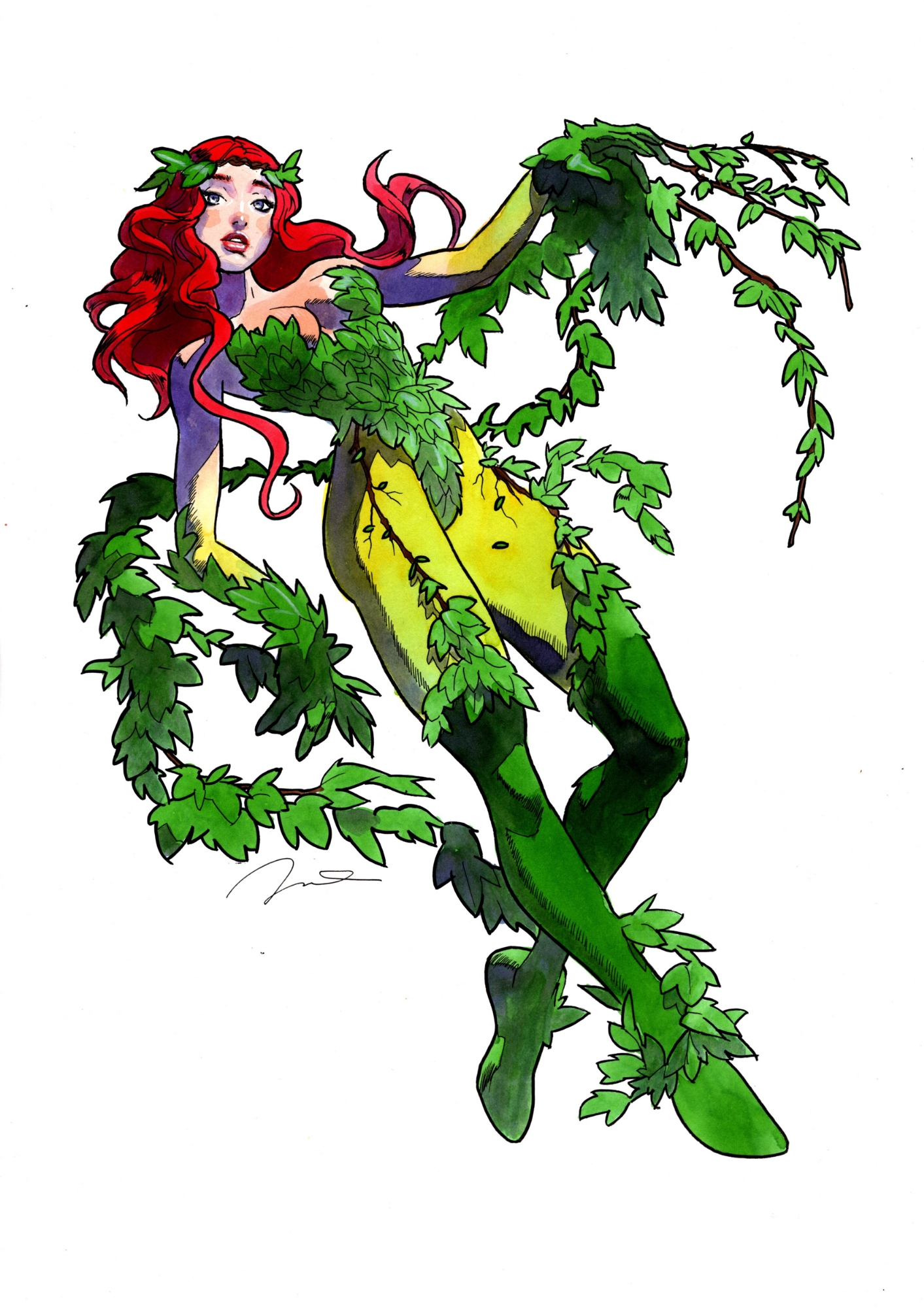 Poison Ivy - Gerald Parel, in 2112 Comic and Fine Arts's Gerald Parel ...