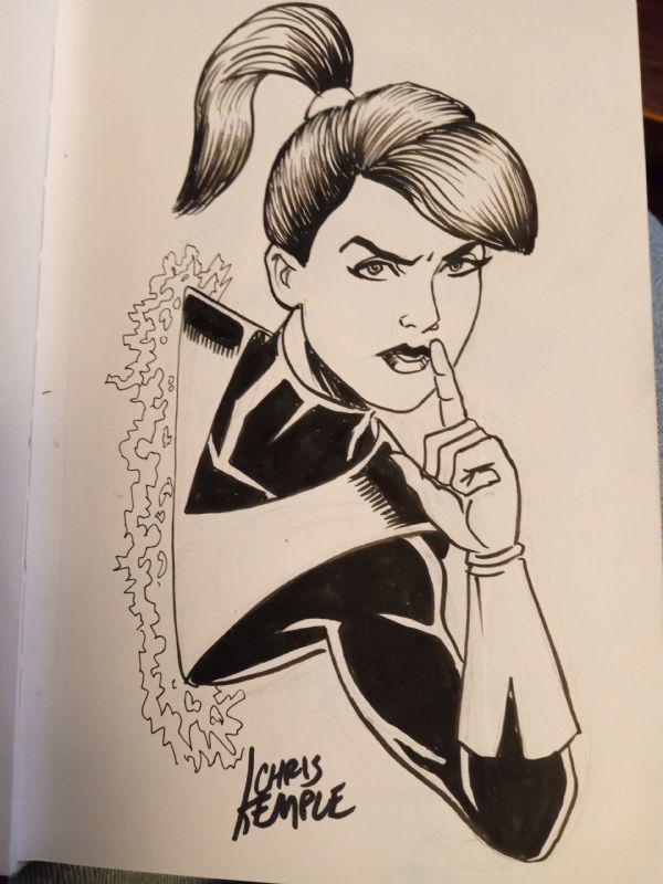 Kitty Pryde, Chris Kemple, in Scott McDarmont's Kitty Pryde Sketchbook ...