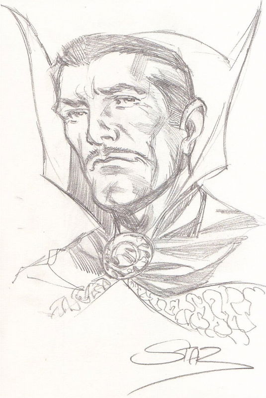 Staz Johnson - Dr Strange, in Robert Turner's Dr Strange - The Book of ...