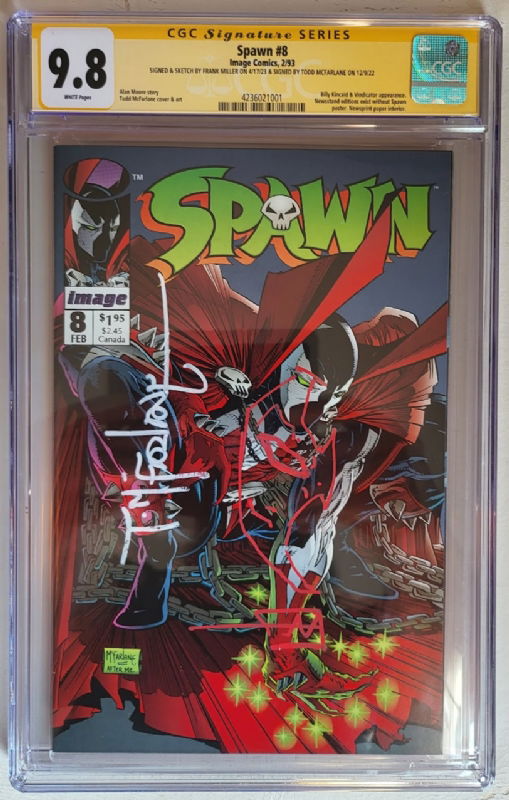 SPAWN #8 1993年 スポーン アメコミリーフ