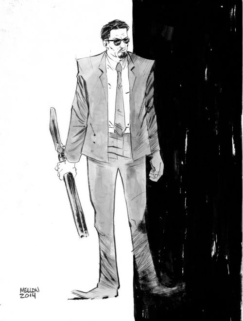 Kevin Mellon's Jack Carter , in Craig Zablo's Get Carter Comic Art ...