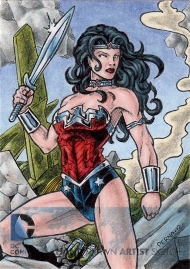 Wonder Woman sketch card 2022 4 by JKAntwon on DeviantArt