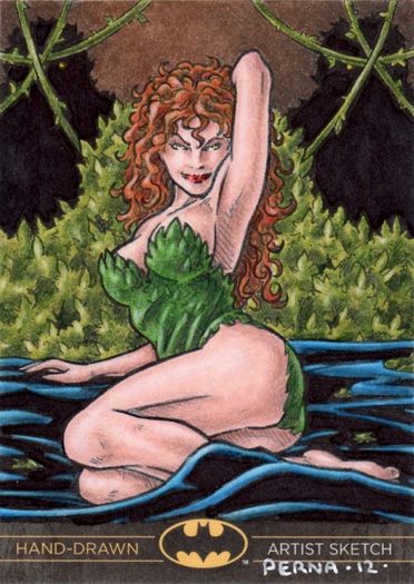 DC Comics Batman The Legend Base Card #17 Poison Ivy 