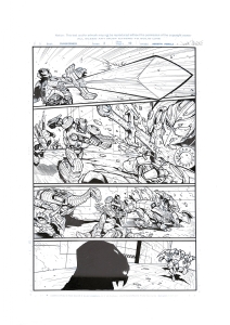 Transformers Prime Rage of the Dinobots issue 2 page 10 Comic Art