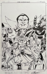 FOR SALE: X-Men: Legends #10 cover (Marvel, 2022) Comic Art