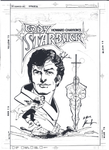 FOR SALE: Cody Starbuck cover, Comic Art