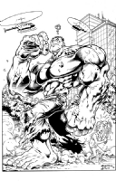 The Hulk Comic Art