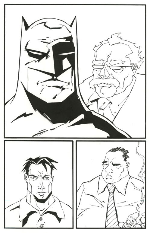 Batman Pitch Piece 2 - Ted McKeever (SOLD), in Ted McKeever's SOLD ...