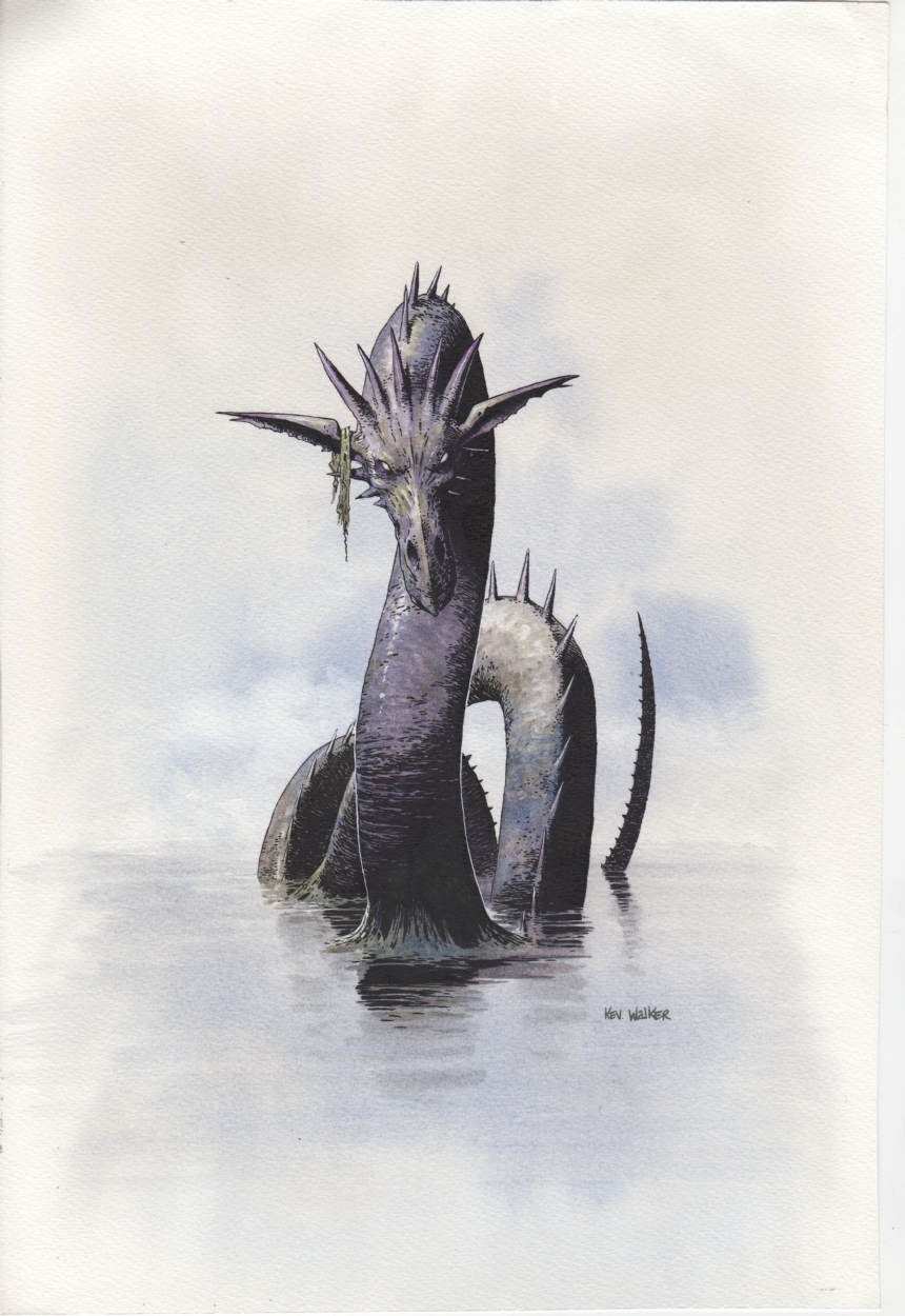 fantasy swamp dragons