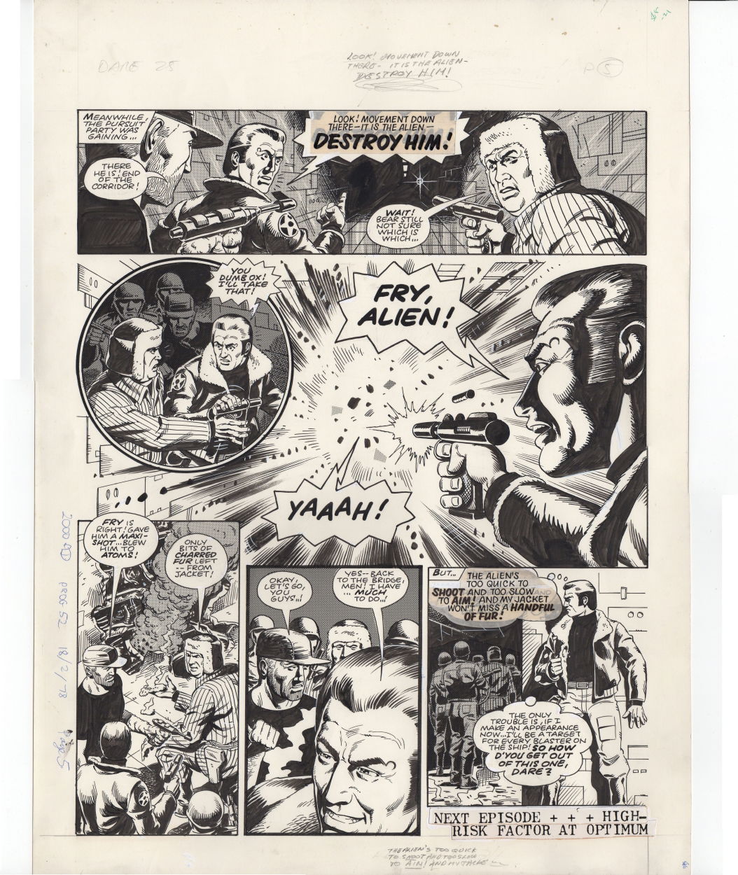 2000ad Dan Dare by Dave Gibbons prog 52 pg 5, in dale jackson's Dave ...