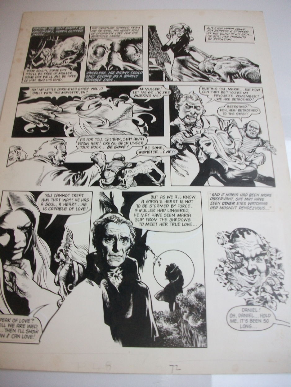 Van Helsings terror tale pg 49 House of Hammer issue 20, in dale ...