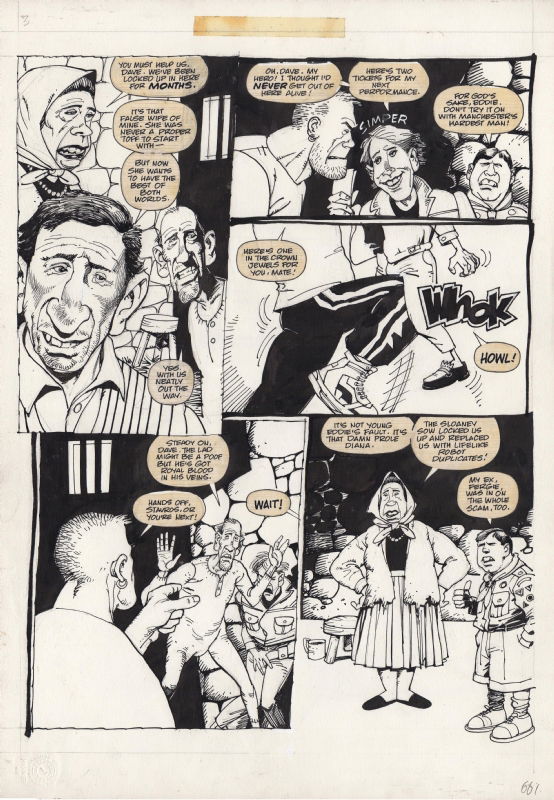 2000ad Big Dave by Steve Parkhouse pg 2, in dale jackson's Steve ...