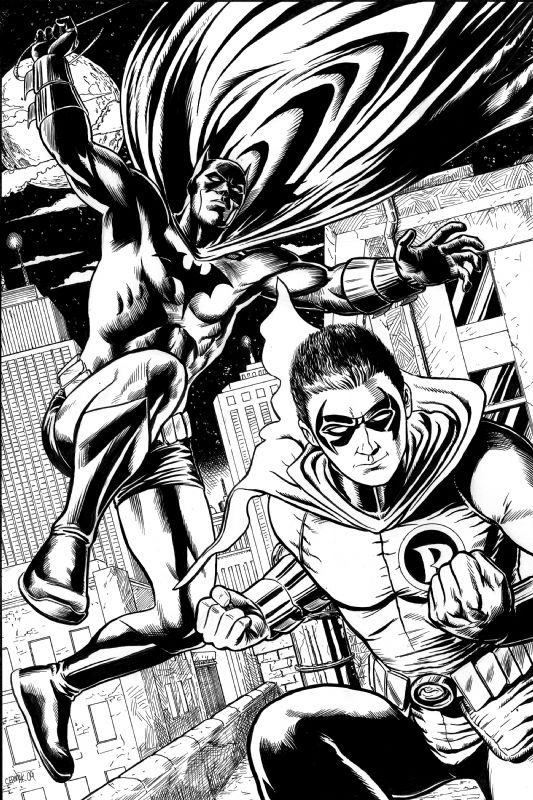 The New Batman And Robin Craig Cermak In Craig Cermaks Pin Ups And Commissions Comic Art 2195