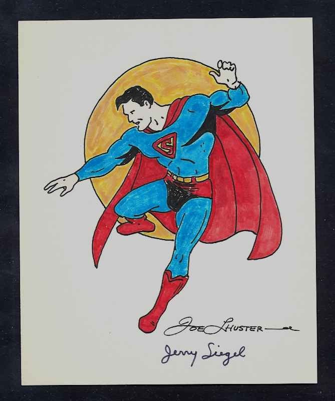 superman created by jerry siegel and joe shuster