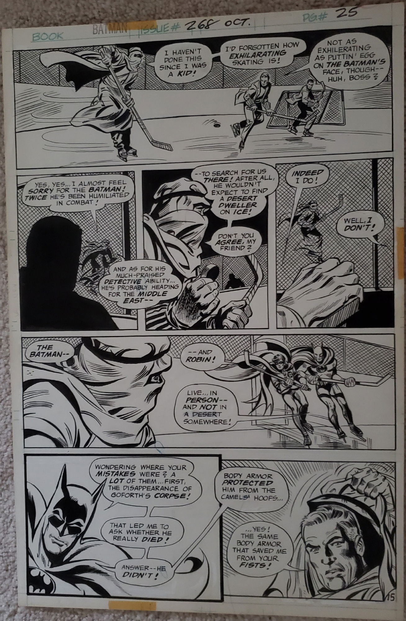 Anthony's Comic Book Art :: Original Comic Art For Sale by Mark Texeira