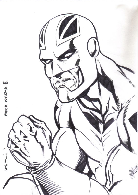 Captain Britain-gary Erskine, In Nacho Rodríguez's Jornadas De Avilés 