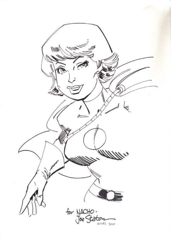 Power Girl-Joe Staton, in Nacho Rodríguez's Jornadas de Avilés 2010 ...