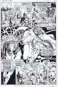 Barry Windsor Smith / Bill Everett - Astonishing Tales 6 page 5 Comic Art