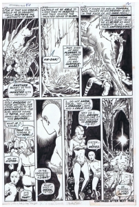 Barry Windsor Smith / Bill Everett - Astonishing Tales 6 page 9 Comic Art