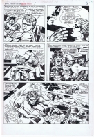 Kirby / Smith - Captain America Bicentennial Treasury p8 BWS, Comic Art
