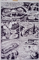Everett Sub-Mariner 50 with Namora Comic Art