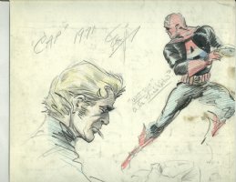 What If Everett wrote Captain America '71?, Comic Art