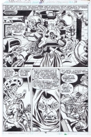 Pollard / Sinnott FF 198 Dr. Doom et al Comic Art