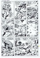 Kirby / Sinnott - FF100, It's Clobberin' Time! Comic Art