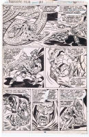 Pollard / Sinnott FF 199 p30 Doom - Son Battle Comic Art