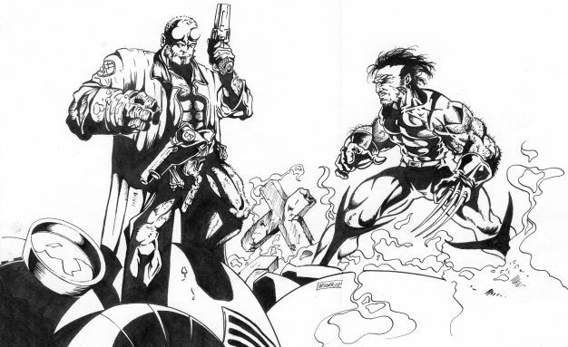 Hellboy & Wolverine by Stephane Gauthier, in Joulie Vincent's Hellboy ...