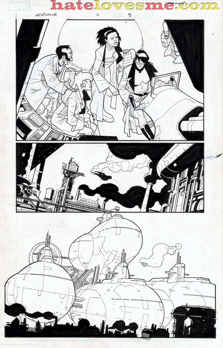 Nextwave #11, Page 3, in Randy & Laura Martin's Nextwave #1-11 Comic ...