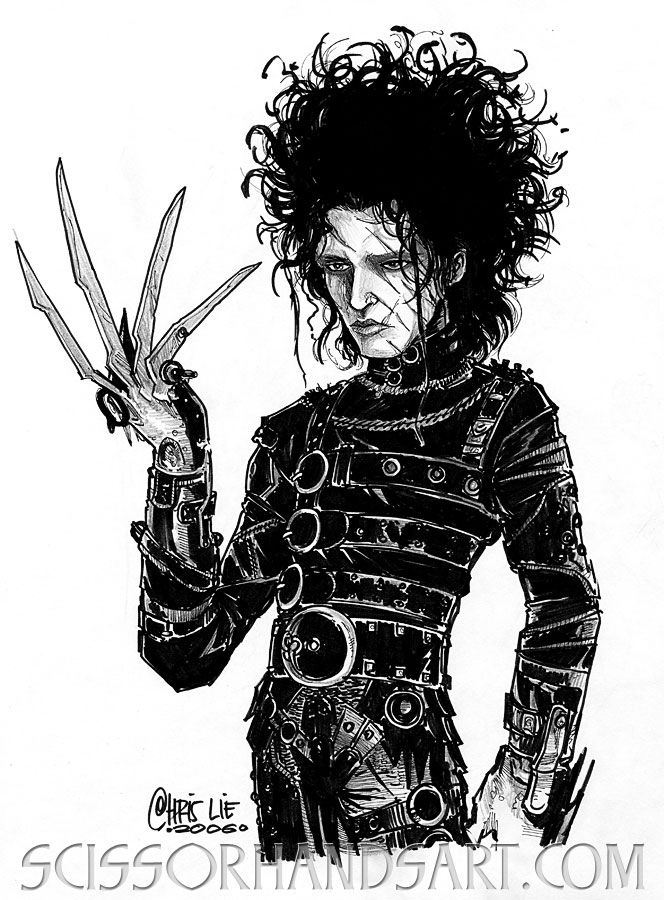 Chris Lie Edward Scissorhands In Randy And Laura Martins Edward