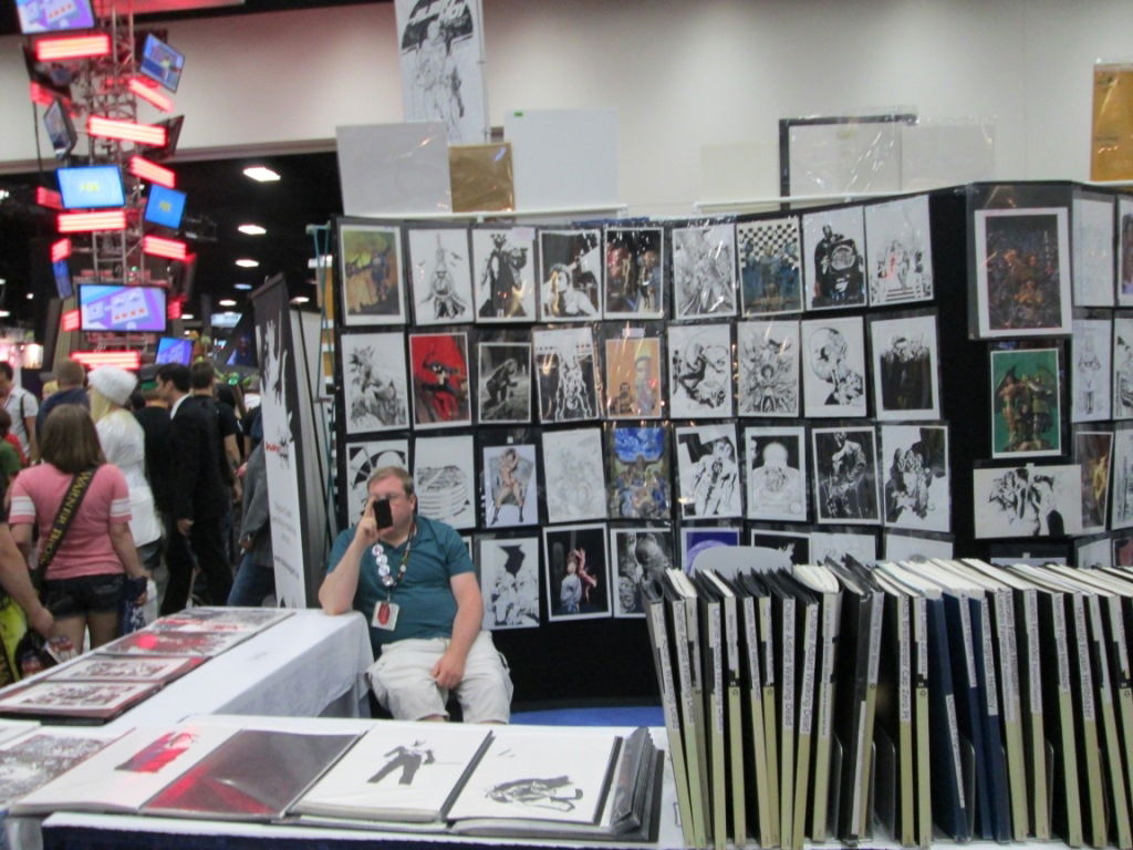 2012 San Diego Comic Con - Art Dealers Photos, in Khwan Khwan's San