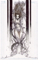 Witchblade Sara Pezzini by Giuseppe Cafaro, Comic Art