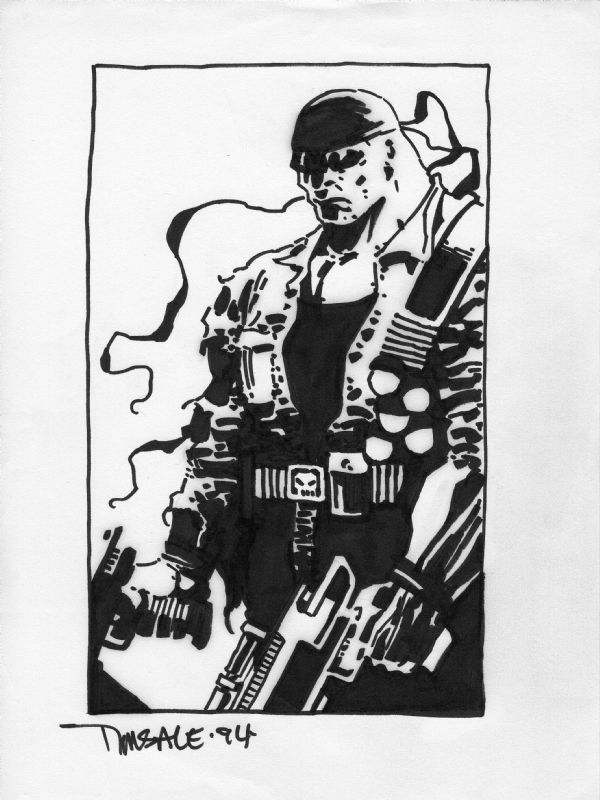 Deathblow Pinup by Tim Sale, in Larry Gravitt's Tim Sale Comic Art ...