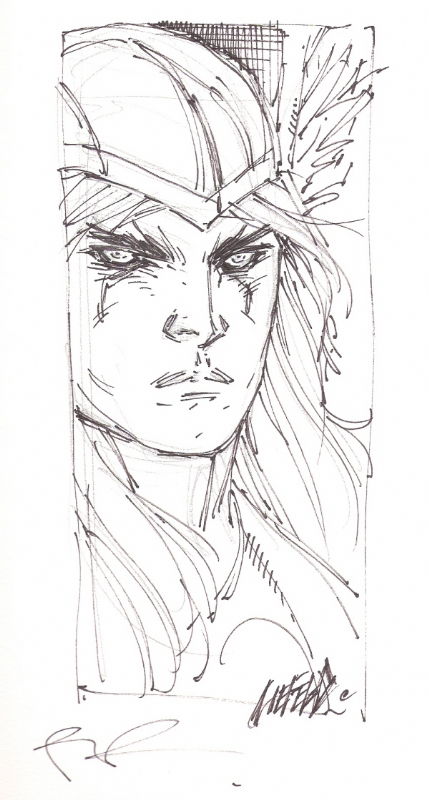 Thor by Rob Liefeld, in David Bargman's Sketches: Theme Book- Avengers ...