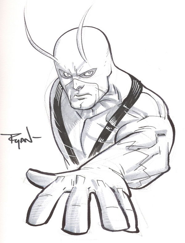 Giant Man by Ryan Ottley, in David Bargman's Sketches: Theme Book ...